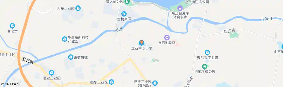 东莞企石中心小学_公交站地图_东莞公交_妙搜公交查询2025
