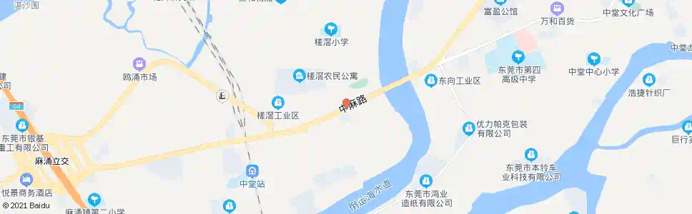 东莞槎滘_公交站地图_东莞公交_妙搜公交查询2025