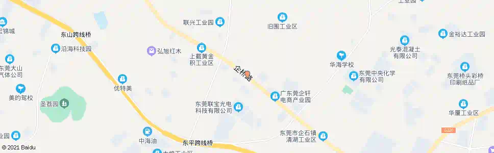 东莞东平路口_公交站地图_东莞公交_妙搜公交查询2025