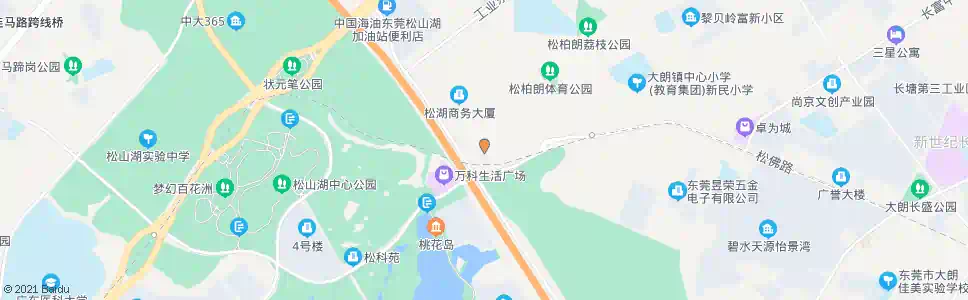 东莞佛子凹市场_公交站地图_东莞公交_妙搜公交查询2025
