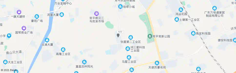东莞紫荆花园门口_公交站地图_东莞公交_妙搜公交查询2025