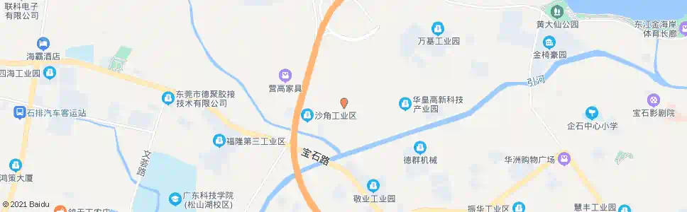 东莞沙角村委会_公交站地图_东莞公交_妙搜公交查询2025