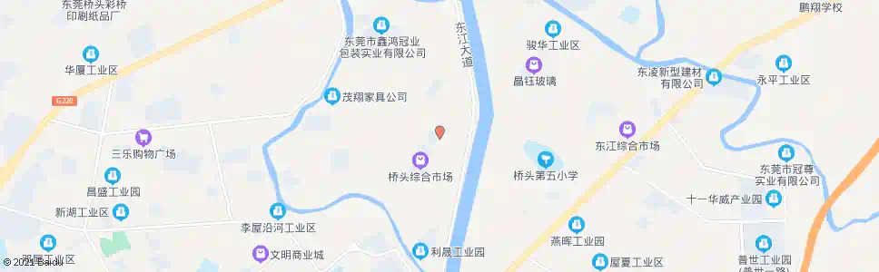 东莞洛定工业城_公交站地图_东莞公交_妙搜公交查询2025