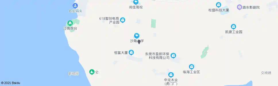 东莞沙角车站_公交站地图_东莞公交_妙搜公交查询2025
