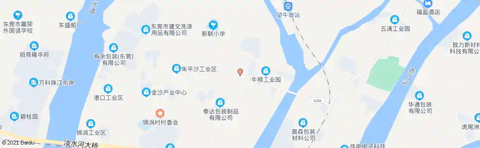 东莞望牛墩石排_公交站地图_东莞公交_妙搜公交查询2025