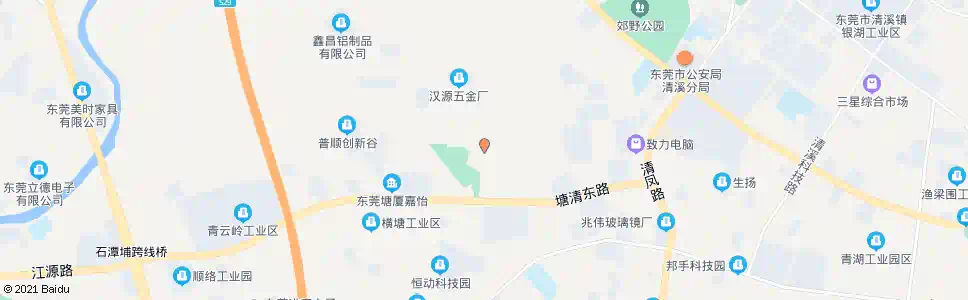 东莞横塘居委会_公交站地图_东莞公交_妙搜公交查询2025