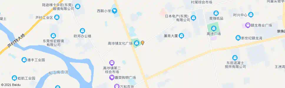 东莞高龙西路_公交站地图_东莞公交_妙搜公交查询2025