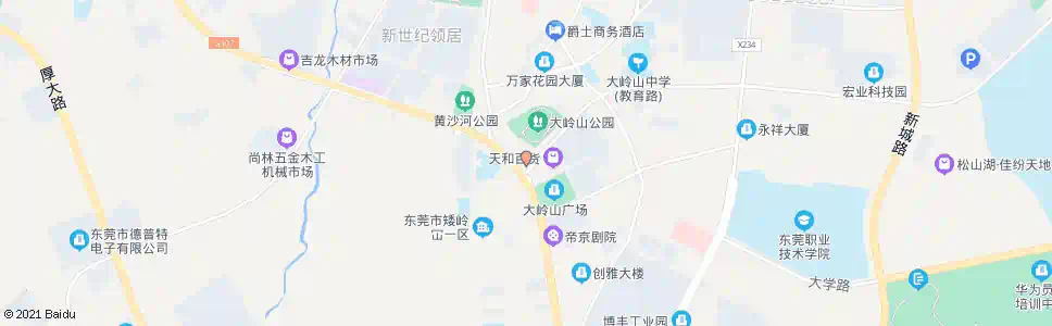 东莞东南海酒店_公交站地图_东莞公交_妙搜公交查询2025