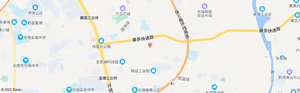 东莞庵元市场_公交站地图_东莞公交_妙搜公交查询2025