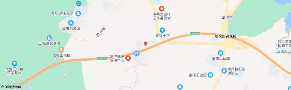 东莞地塘岭_公交站地图_东莞公交_妙搜公交查询2025