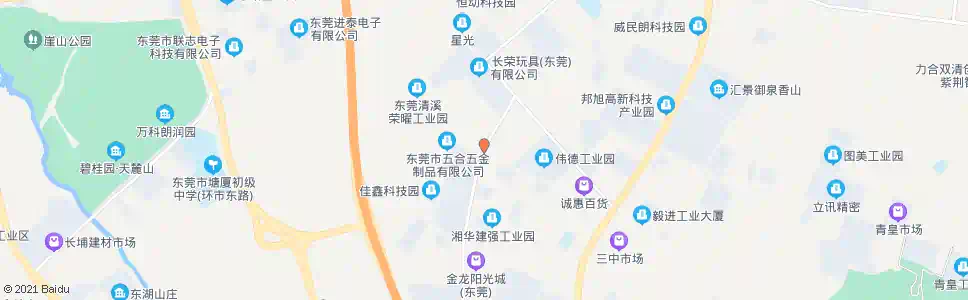 东莞金龙路口_公交站地图_东莞公交_妙搜公交查询2025