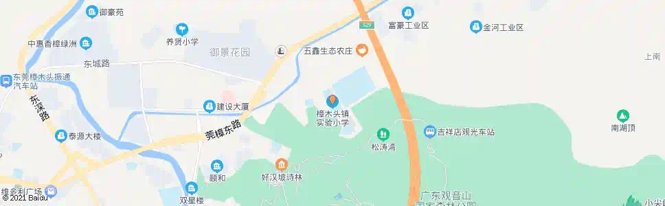 东莞樟木头实验小学_公交站地图_东莞公交_妙搜公交查询2025