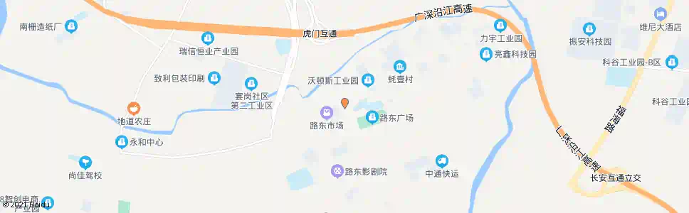 东莞新安幼儿园_公交站地图_东莞公交_妙搜公交查询2025