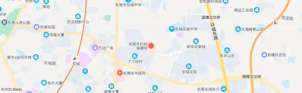 东莞市妇幼保健院_公交站地图_东莞公交_妙搜公交查询2025