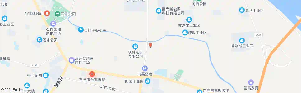 东莞潭唇村(东莞)_公交站地图_东莞公交_妙搜公交查询2025