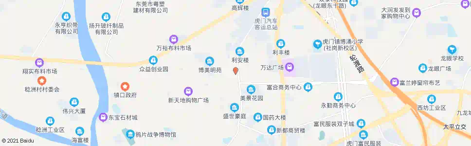 东莞莱茵花园_公交站地图_东莞公交_妙搜公交查询2025