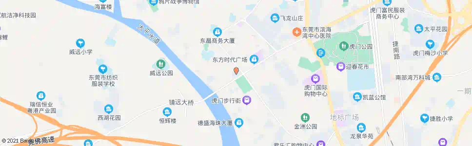东莞虎门镇政府_公交站地图_东莞公交_妙搜公交查询2025