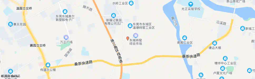 东莞砖窑一路_公交站地图_东莞公交_妙搜公交查询2025