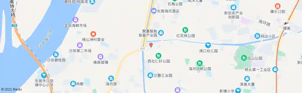 东莞涌口华发站_公交站地图_东莞公交_妙搜公交查询2025