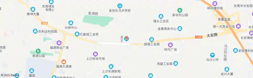 东莞坑梓第二工业区_公交站地图_东莞公交_妙搜公交查询2025