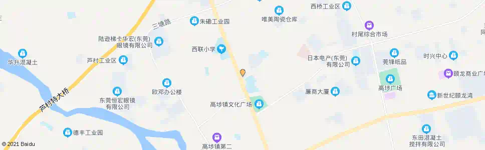 东莞高埗公安分局_公交站地图_东莞公交_妙搜公交查询2025