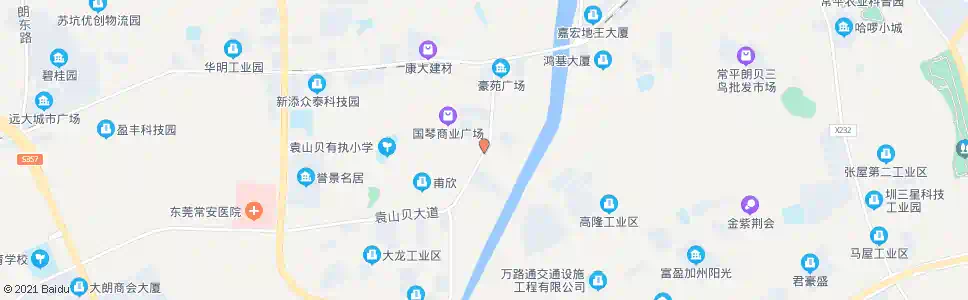 东莞南栅好意佳_公交站地图_东莞公交_妙搜公交查询2025