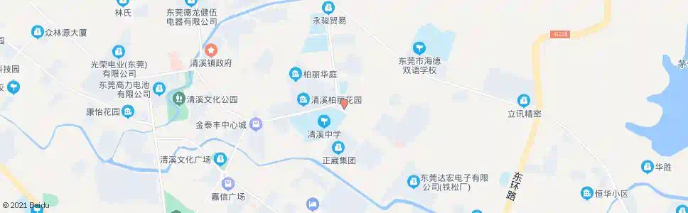 东莞银河市场_公交站地图_东莞公交_妙搜公交查询2025