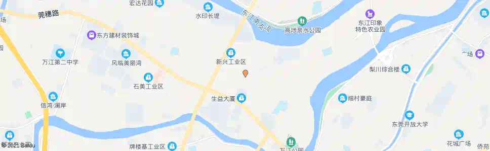 东莞黄龙街_公交站地图_东莞公交_妙搜公交查询2025