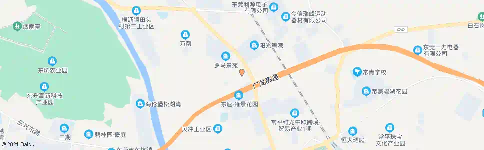 东莞上岭综合市场_公交站地图_东莞公交_妙搜公交查询2025