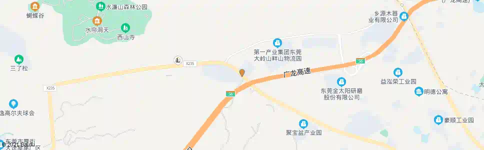 东莞康佳丽化工_公交站地图_东莞公交_妙搜公交查询2025