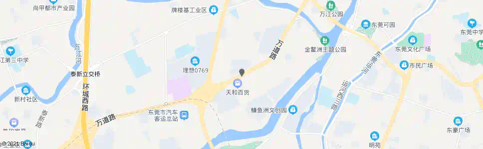 东莞华南摩尔_公交站地图_东莞公交_妙搜公交查询2025
