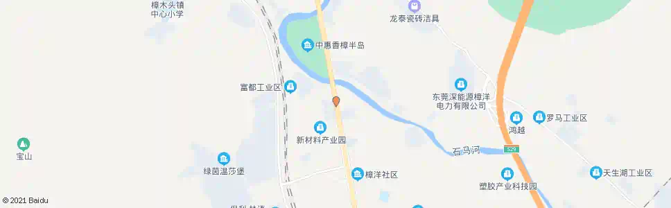 东莞樟木头电子城_公交站地图_东莞公交_妙搜公交查询2025