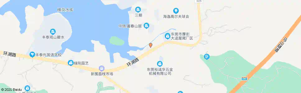 东莞大迳村委会_公交站地图_东莞公交_妙搜公交查询2025