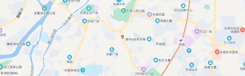 东莞岭南学校_公交站地图_东莞公交_妙搜公交查询2025