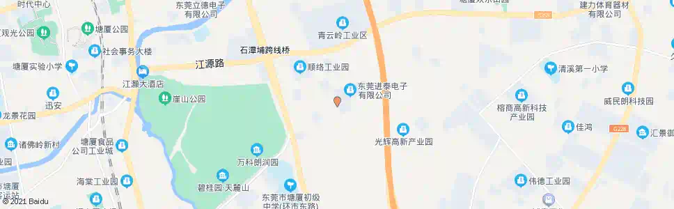 东莞开拓路口_公交站地图_东莞公交_妙搜公交查询2025