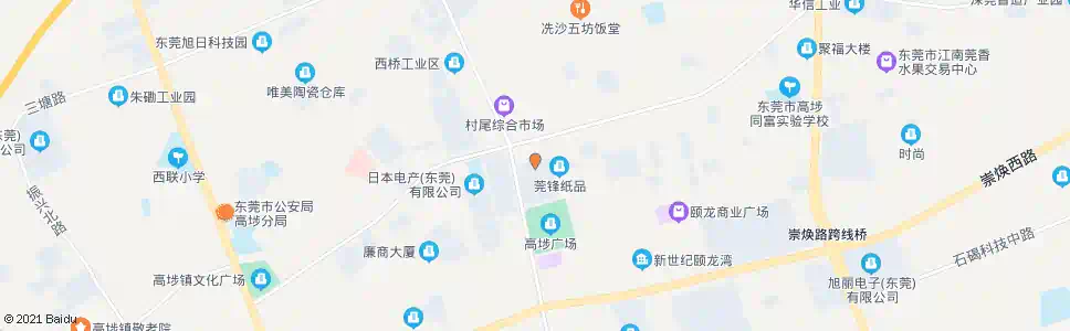 东莞高埗镇府_公交站地图_东莞公交_妙搜公交查询2025