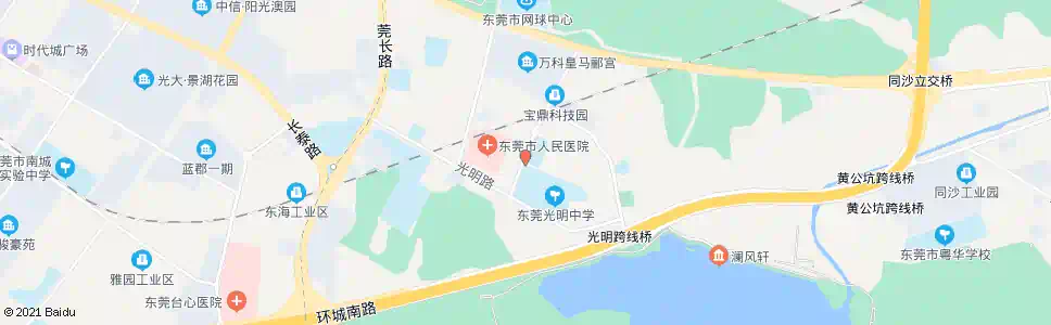 东莞沙头中坊二期西门_公交站地图_东莞公交_妙搜公交查询2025