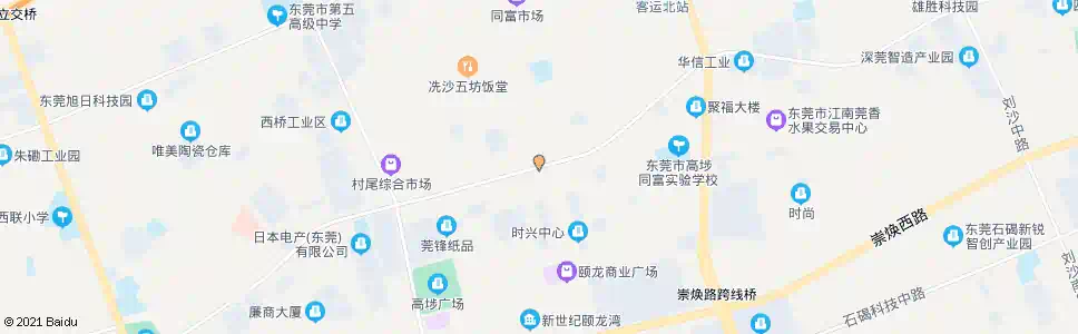 东莞冼沙邮局_公交站地图_东莞公交_妙搜公交查询2025
