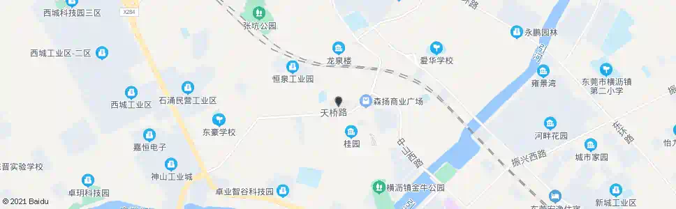 东莞横沥医院_公交站地图_东莞公交_妙搜公交查询2025