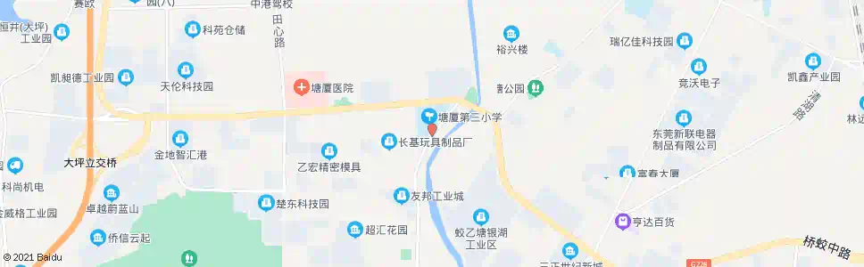 东莞第三小学_公交站地图_东莞公交_妙搜公交查询2025