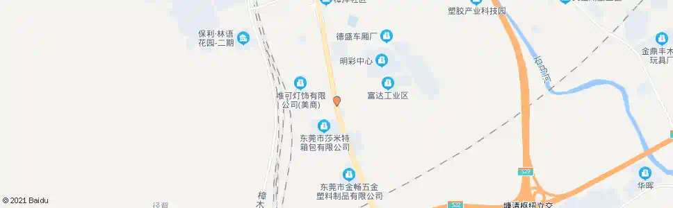 东莞樟洋(北)_公交站地图_东莞公交_妙搜公交查询2025