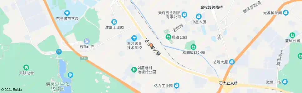 东莞刘屋村路口_公交站地图_东莞公交_妙搜公交查询2025