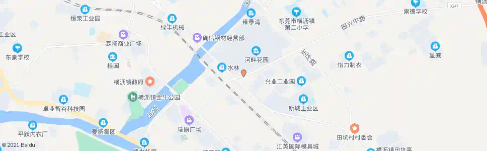 东莞河畔花园_公交站地图_东莞公交_妙搜公交查询2025