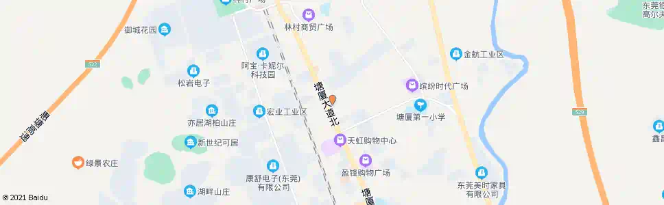 东莞华赛电子城_公交站地图_东莞公交_妙搜公交查询2025