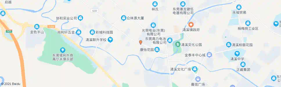 东莞清溪天和百货_公交站地图_东莞公交_妙搜公交查询2025