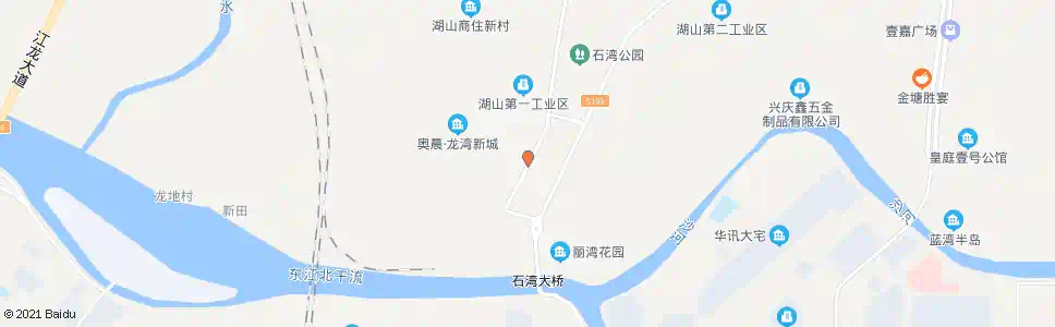 东莞龙湾新城_公交站地图_东莞公交_妙搜公交查询2025