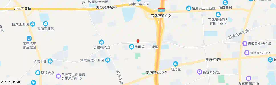 东莞石碣华佳广场_公交站地图_东莞公交_妙搜公交查询2025