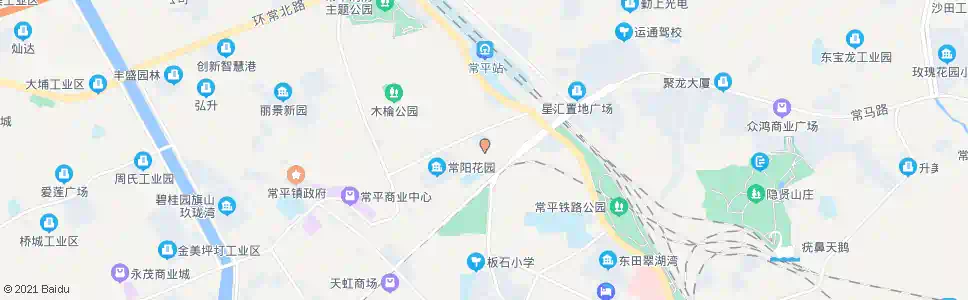 东莞常平国土分局_公交站地图_东莞公交_妙搜公交查询2025