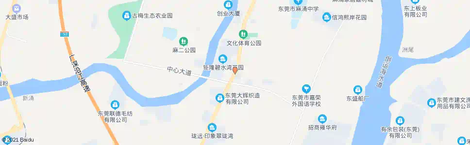 东莞椰林山庄_公交站地图_东莞公交_妙搜公交查询2025