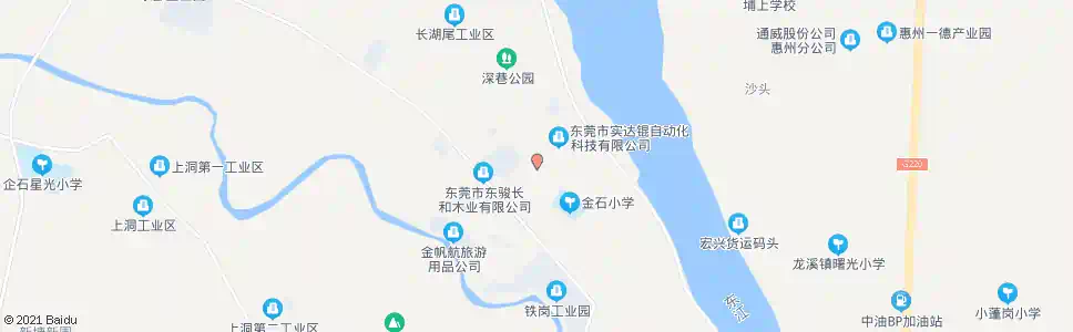 东莞铁岗公园_公交站地图_东莞公交_妙搜公交查询2025